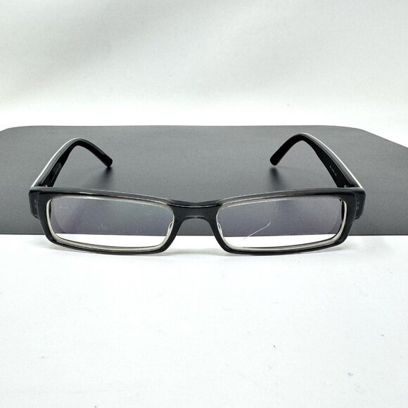 Gucci GG1576 EOK Black Rectangular Eyeglass Frame Italy 55-15-145 GG 1576 - Picture 1 of 11